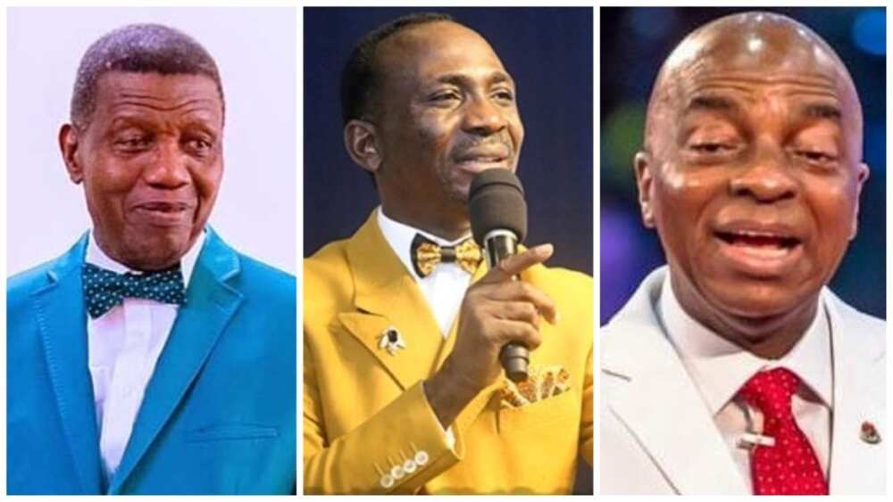 David Oyedepo, Paul Enenche, William Kumuiyi, Enoch Adeboye