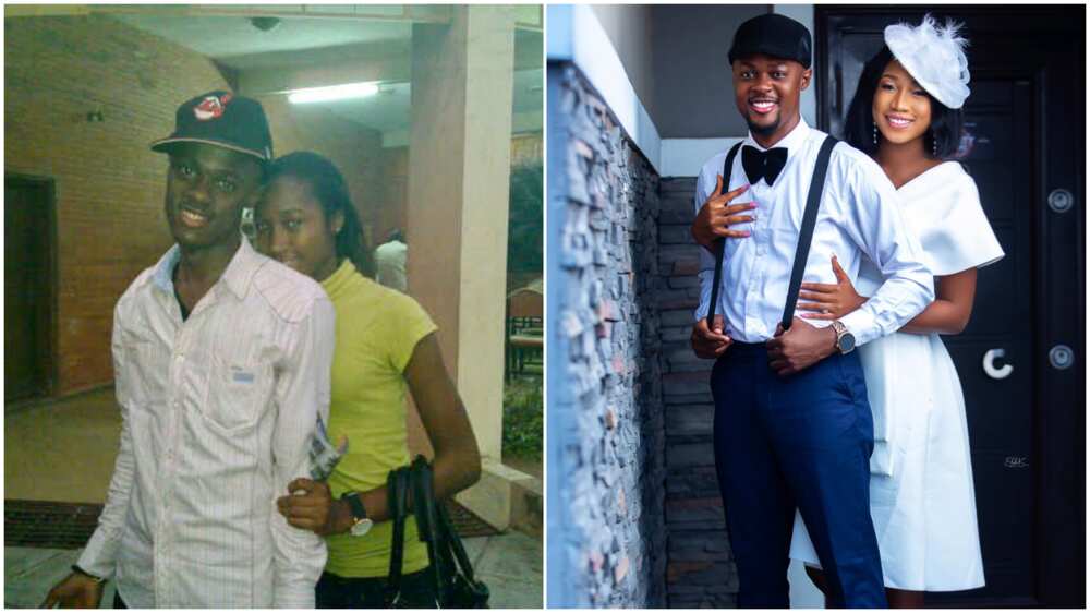 Couple 'recreate' throwback photo, their new picture wows many on Twitter
