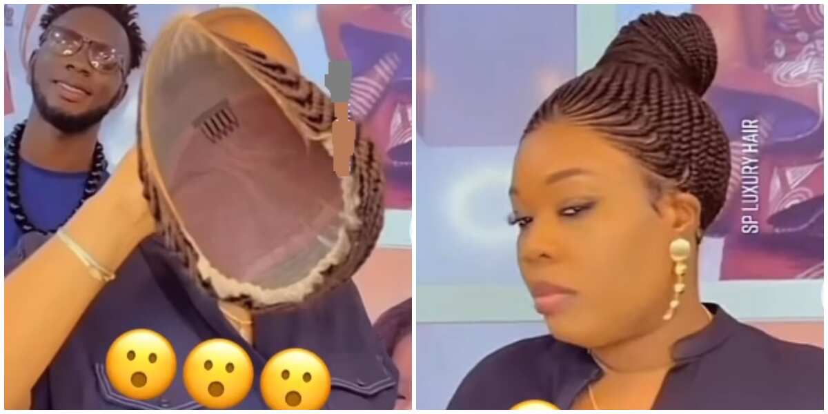 Lady Shows Off Impressive Braided Wig Online Fashion Lovers React