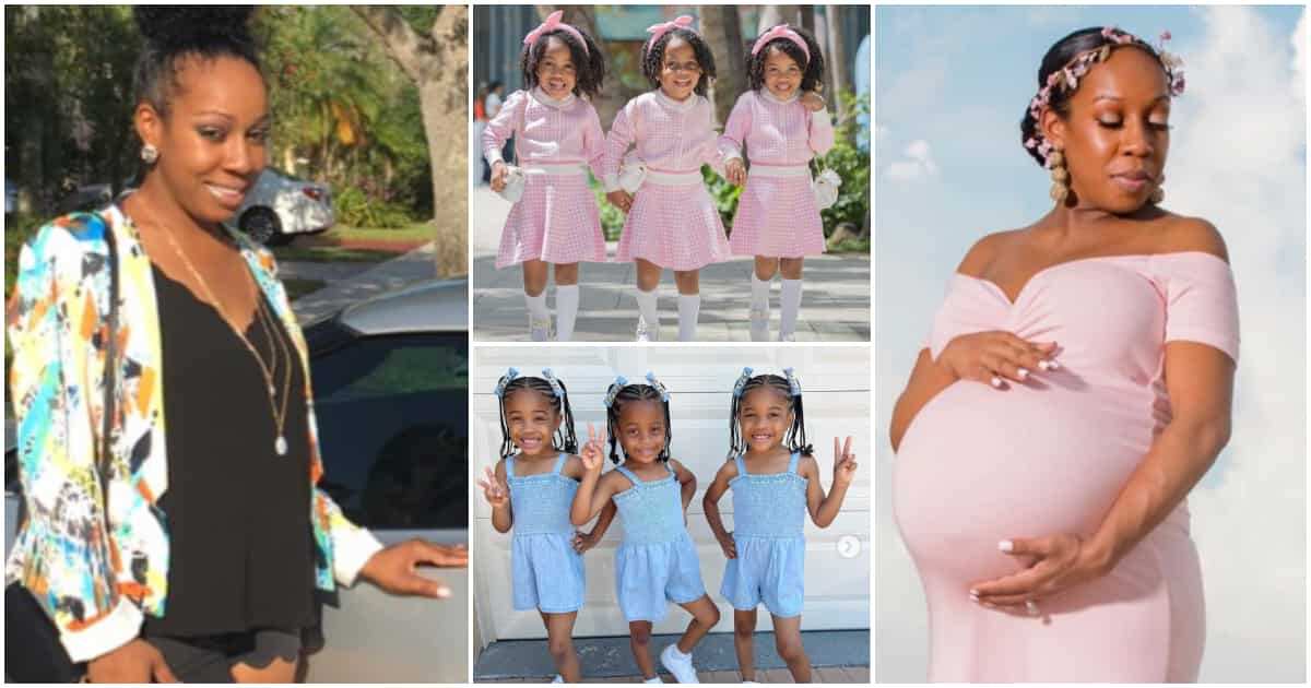 Triplets store matching outfits