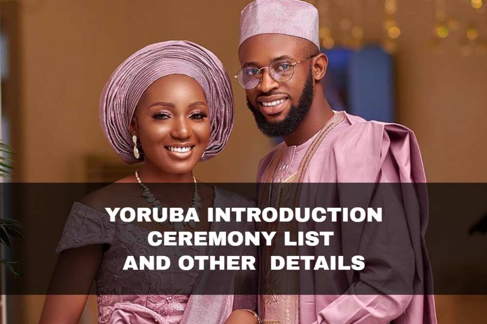 introduction list for yoruba wedding