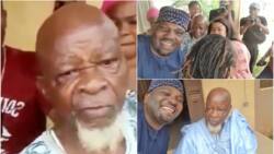 Legendary actor Charles Olumo turns 95, Foluke Daramola-Salako hosts surprise celebration for him