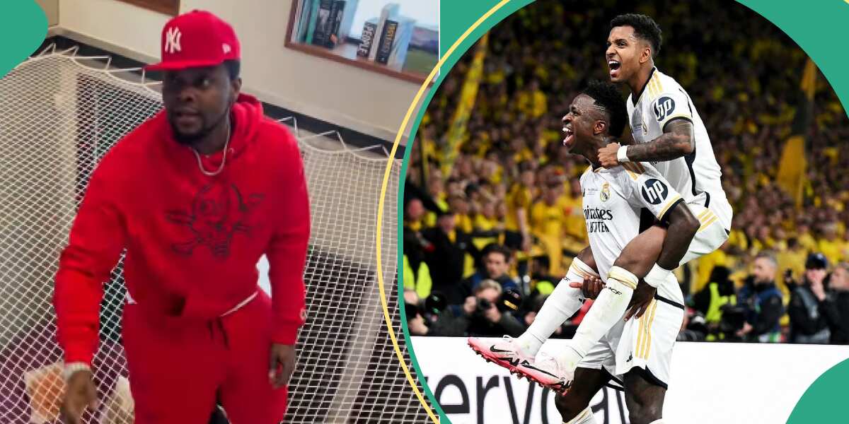 2024 UCL Final: Video of Kizz Daniel celebrating Real Madrid's win in the final trends