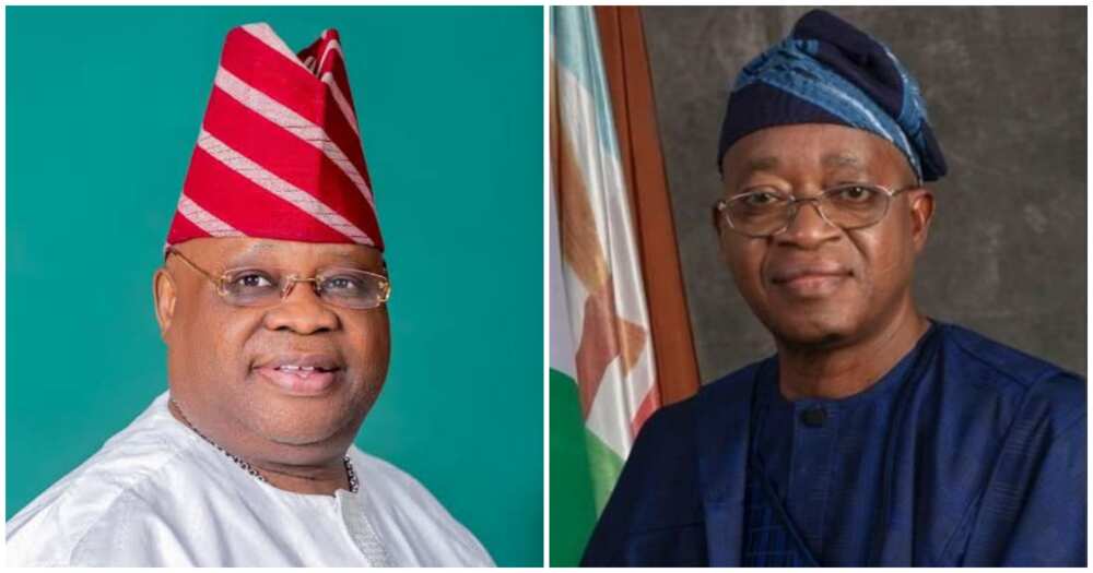 The Osun State House of Assembly, Governor Ademola Adeleke, Gboyega Oyetola