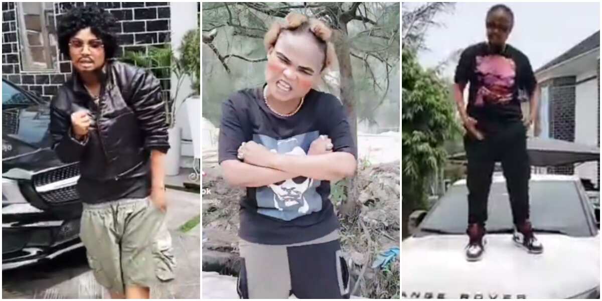 Nobody does it better: Fans, colleagues hail Iyabo Ojo as she accurately recreates Portable's Zazu video