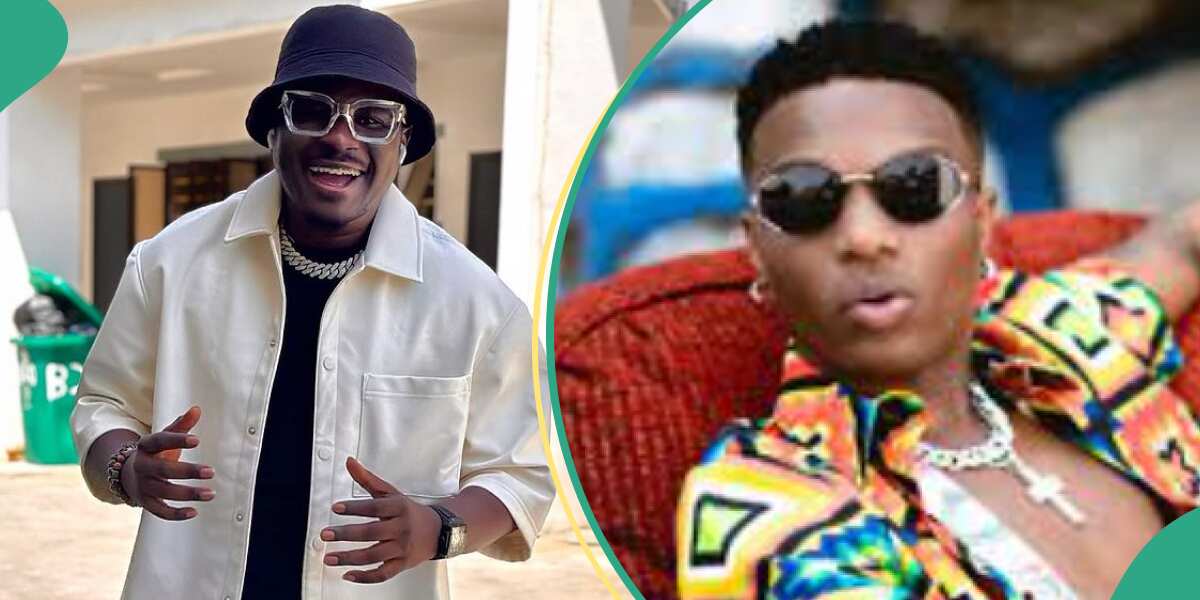 See what Kennyblaq did after Wizkid gave a hype man N20 for dedicating song to him (video)