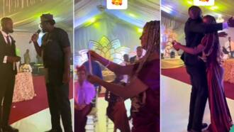 “God really helped her”: Nigerian lady finds love at a wedding with man that asked for her necklace