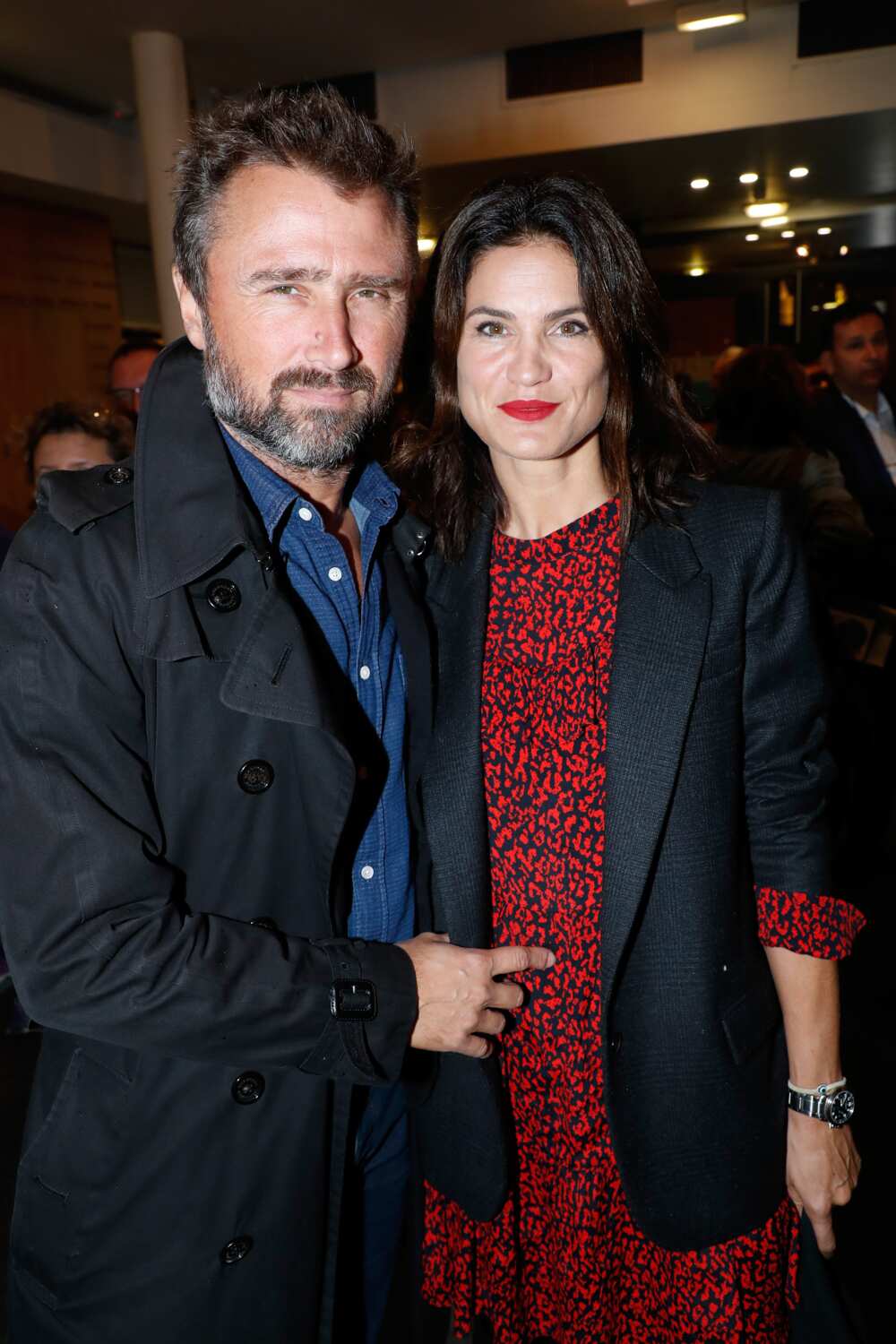Juliette Brasseur et son ex-mari.
Photo by Bertrand Rindoff Petroff/Getty Images