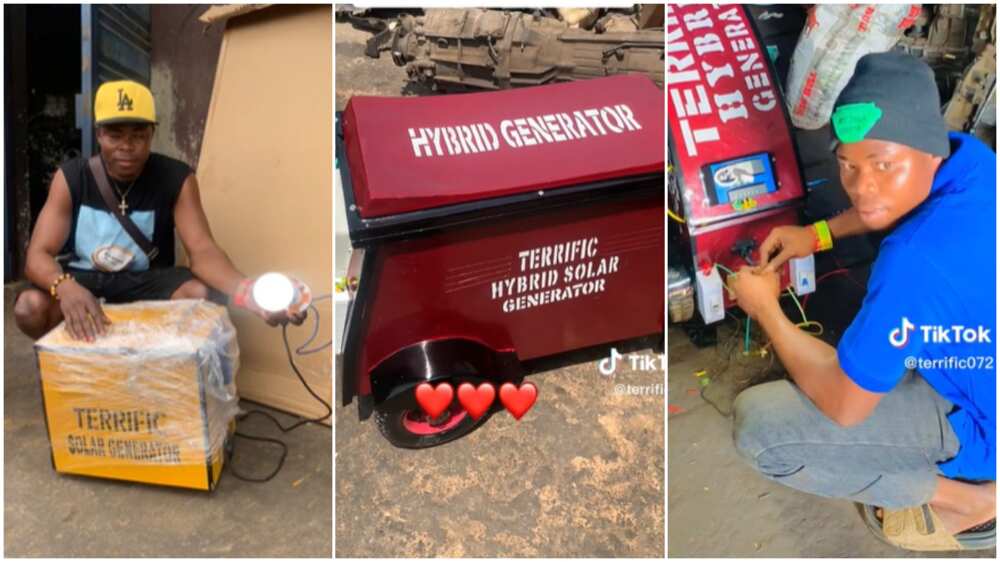 Electricity issue in Nigeria/man built generator