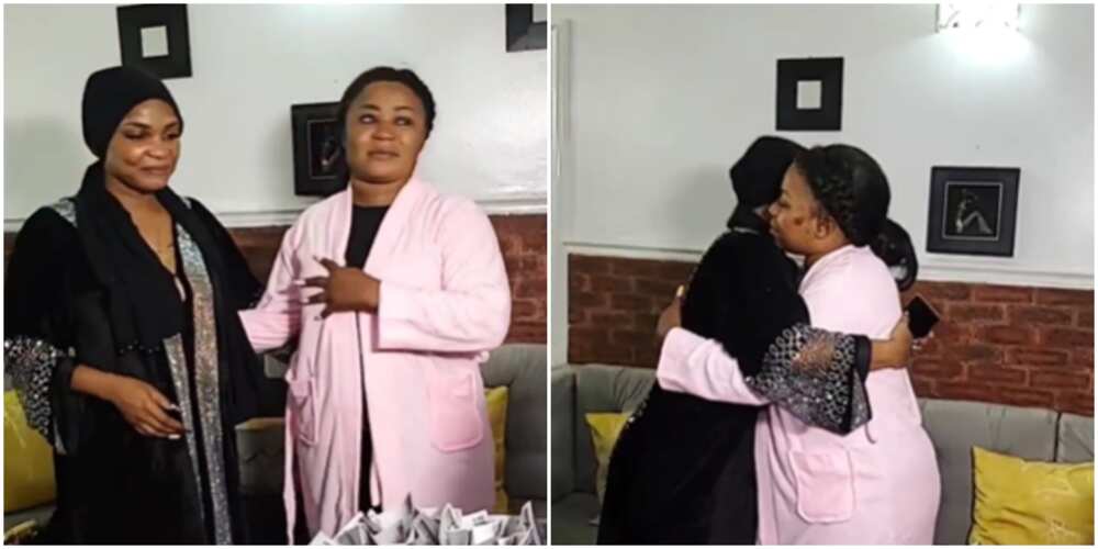 Iyabo Ojo leaves close friend emotional in heartwarming video