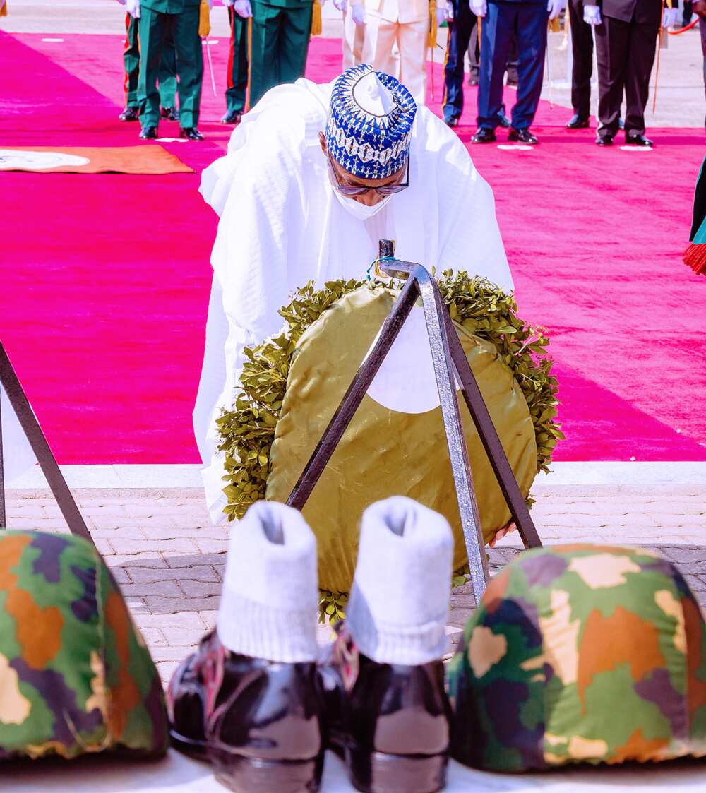 Labarin cikin Hotuna: Shugaba Buhari ya halarci faretin tunawa da Sojojin da suka mutu faggen fama