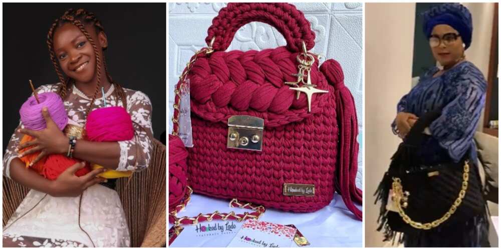 crochet bags/Hookeed By Lade/Sola Sobowale/Nigerian entrepreneurs