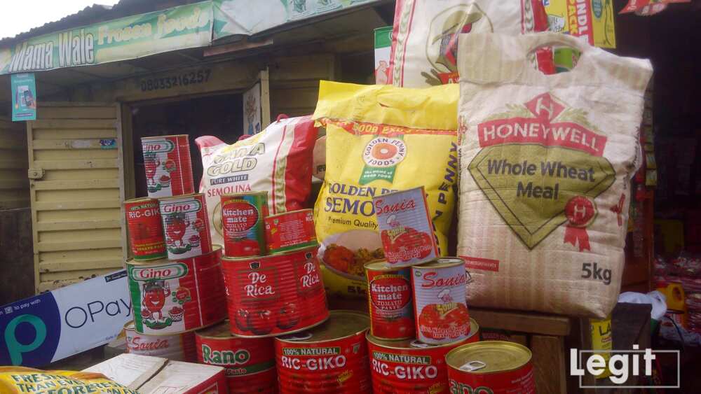 In markets across the state, the prices of goods like seasoning, tomato paste, pasta and more remains stable. Photo credit: Esther Odili
