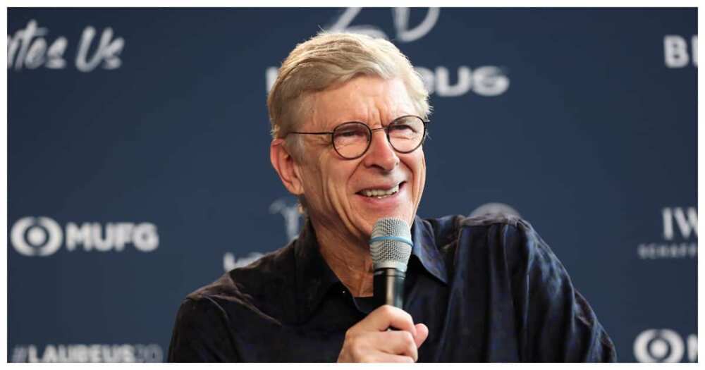 Arsene Wenger during a past event. Photo: Getty Images.