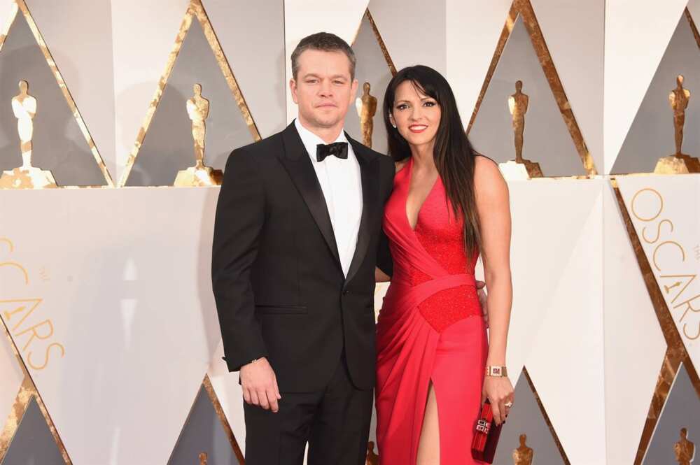 Who is Matt Damon married to?
