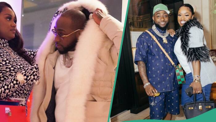 "Women like her are no more": Man praises Chioma for being peaceful amid Davido's leaked video