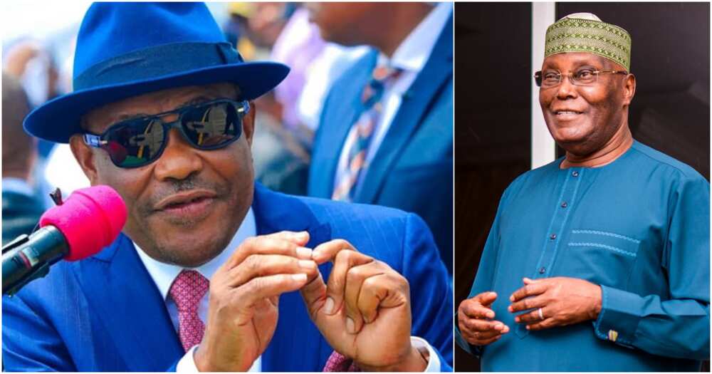 Atiku Abubakar, Governor Nyesom Wike, Rivers state, 2023 presidential election, PDP crisis