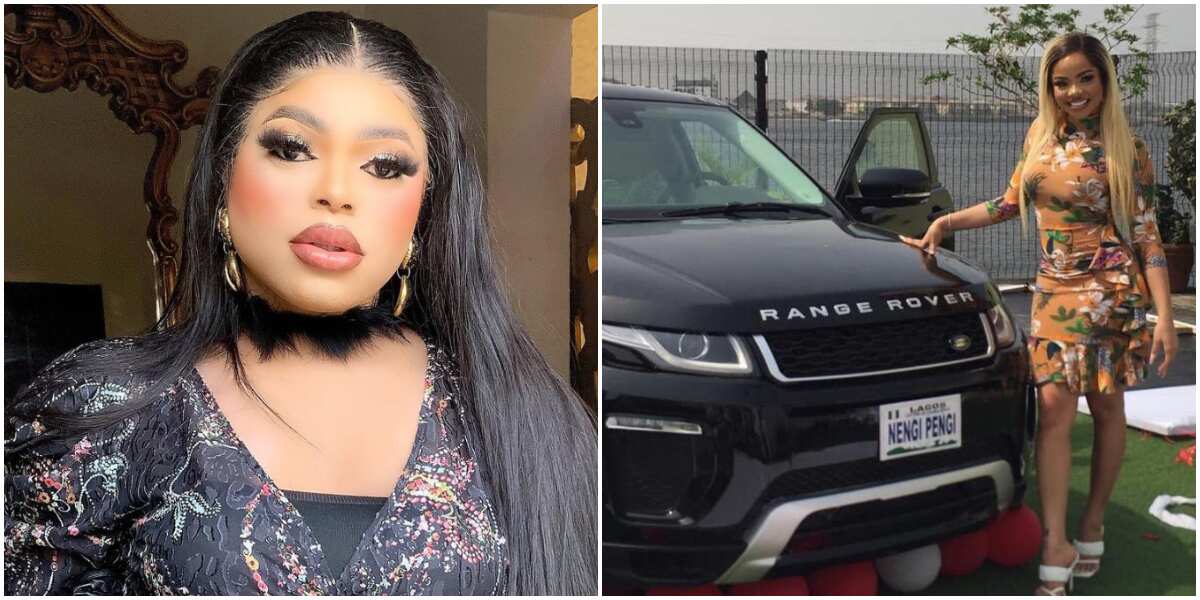 It is giveaway that will kill my fans - Bobrisky reacts to Nengi's Range Rover car gift from her followers