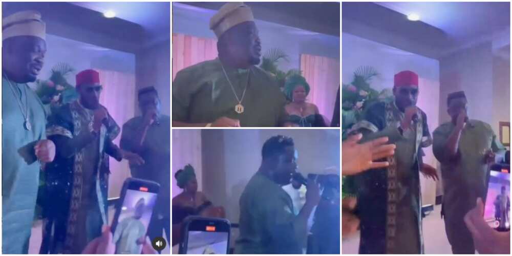 Mo’hits ‘Reunites’ As Don Jazzy, Dbanj and Wande Coal Perform Together at Rapper Ikechukwu’s Wedding
