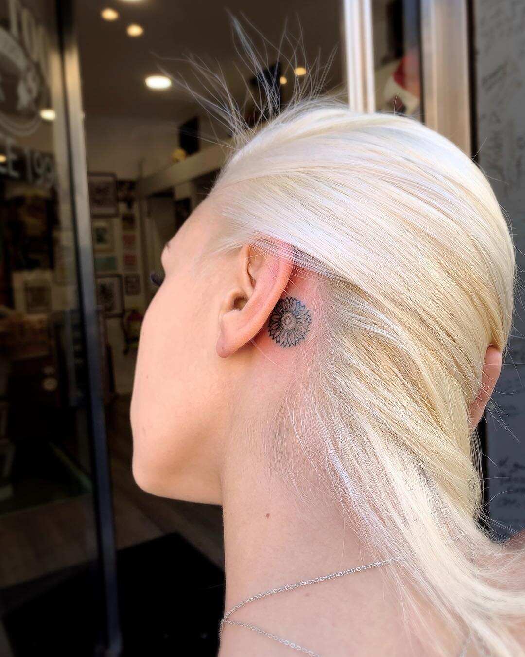 50 Beautiful BehindTheEar Tattoo Ideas That Every Girl Wish To Have