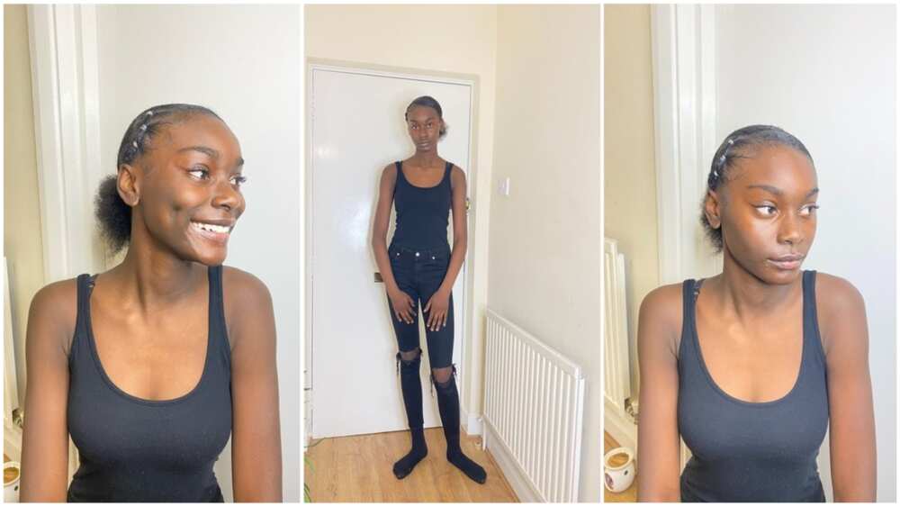 Photos of girl who is 6ft tall generate massive reactions 