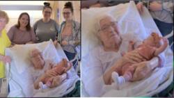 US Woman with over 230 great-great-grandkids overjoyed to meet her great-great-great-granddaughter