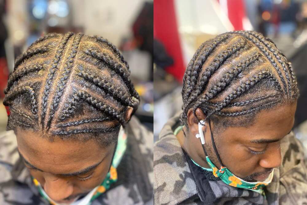 60 cornrows hairstyle ideas for men and women to rock the day - Legit.ng