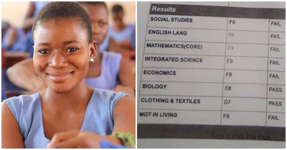 Ghanaian woman who got 6 F9 in WASSCE hopes to continue school
