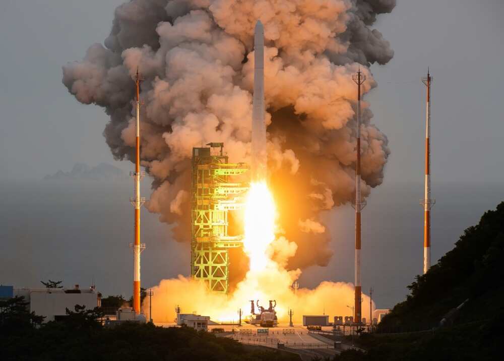 South Korea launched its homegrown Nuri rocket on Thursday, officials said, a day after it was forced to postpone due to a technical glitch South Korea launched its homegrown Nuri rocket on Thursday, officials said, a day after it was forced to postpone due to a technical glitch