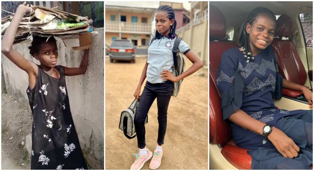 Odunayo was taken from the streets and sent to school by Chess in Slum proponent, Tunde Onakoya.