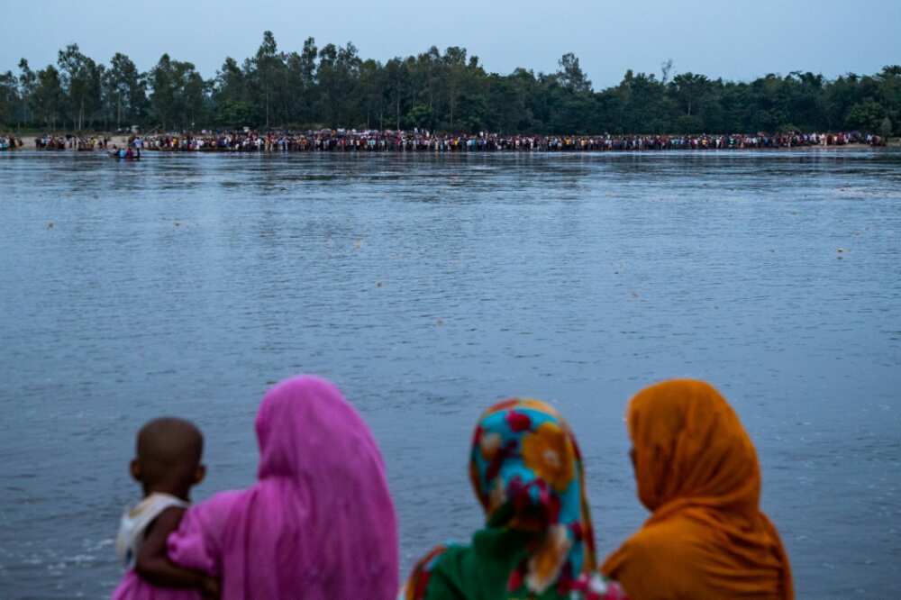 Dozens are still missing after a small boat packed  mostly with women and children flipped over