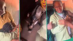 "My dad was in tears": NYSC lady gets big goat from her father for being only graduate in her family