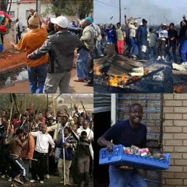 Fresh attacks on Nigerians living in South Africa, 5 buildings with Nigerian shops looted and burnt
