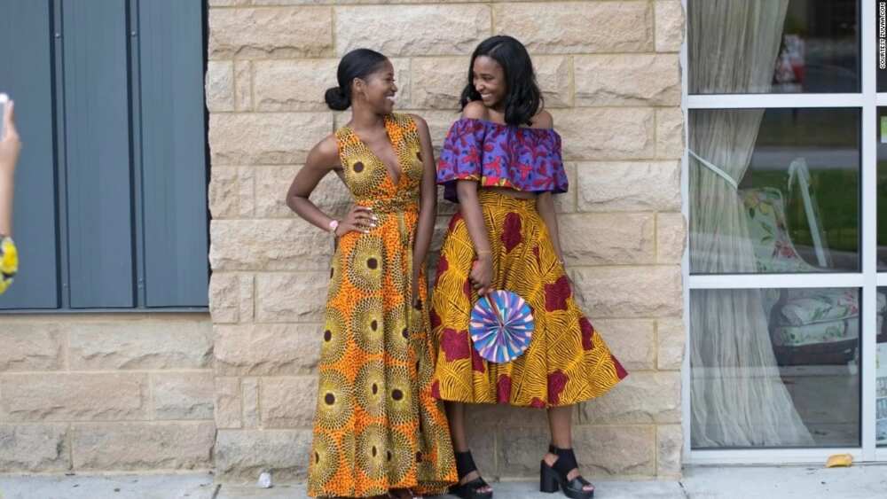 African Ankara dress styles for young women. Source CNN.com