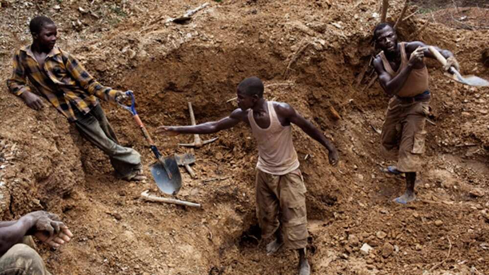 A mining field in Nigeria. Photo credit: The Guardian
