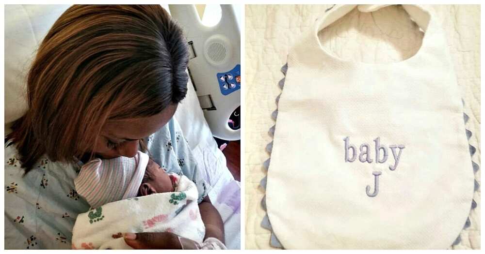 Linda Ikeji gives birth to a baby boy