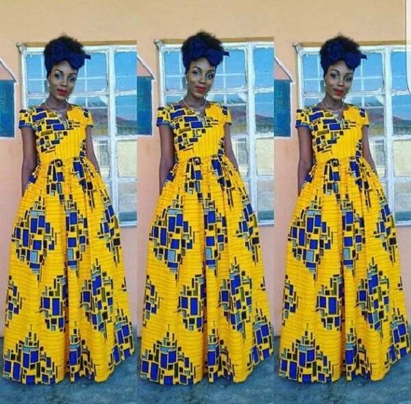 ankara maxi dresses 2018