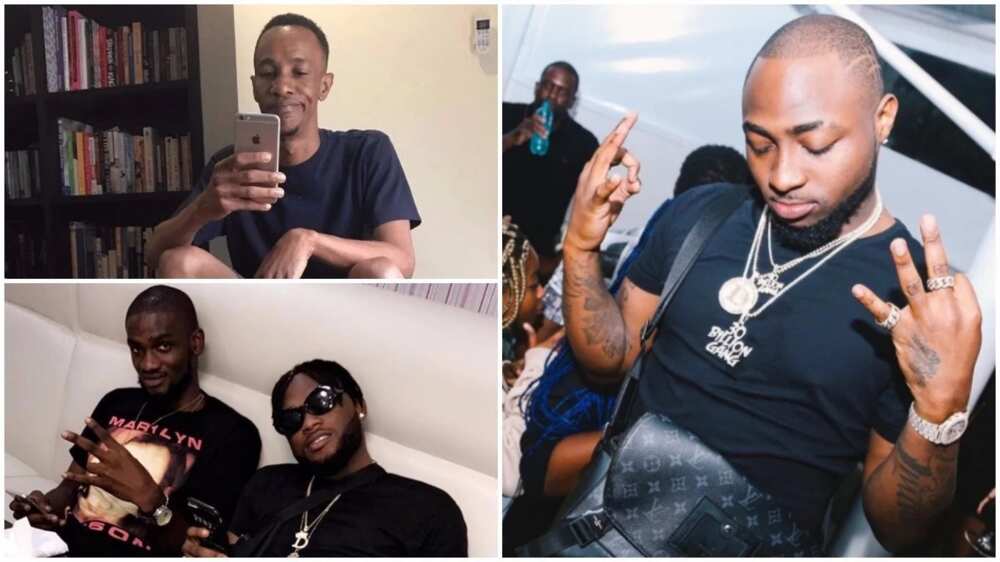 Davido publicly replies follower who accused him of killing his 3 friends