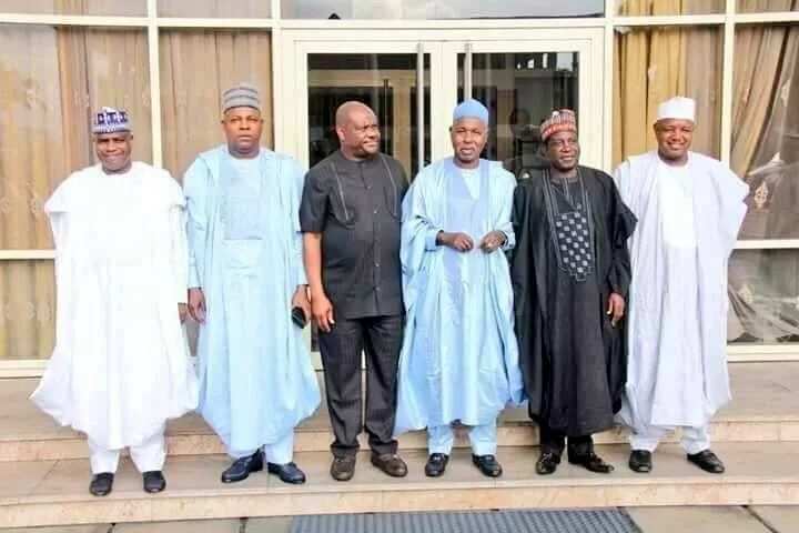 Biafra: Buhari sends northern governors to southeast on ‘peace mission’ (photos)