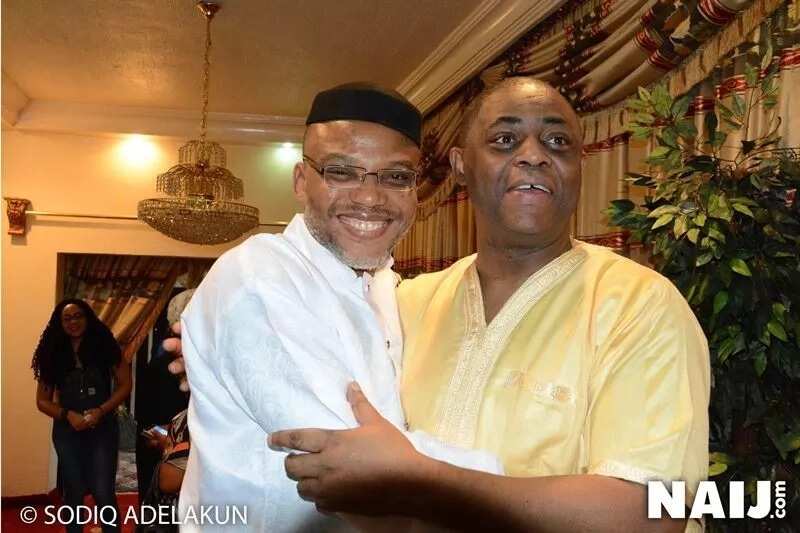 After his release from Kuje Prison, Nnamdi Kanu pays courtesy visit to Femi Fani-Kayode