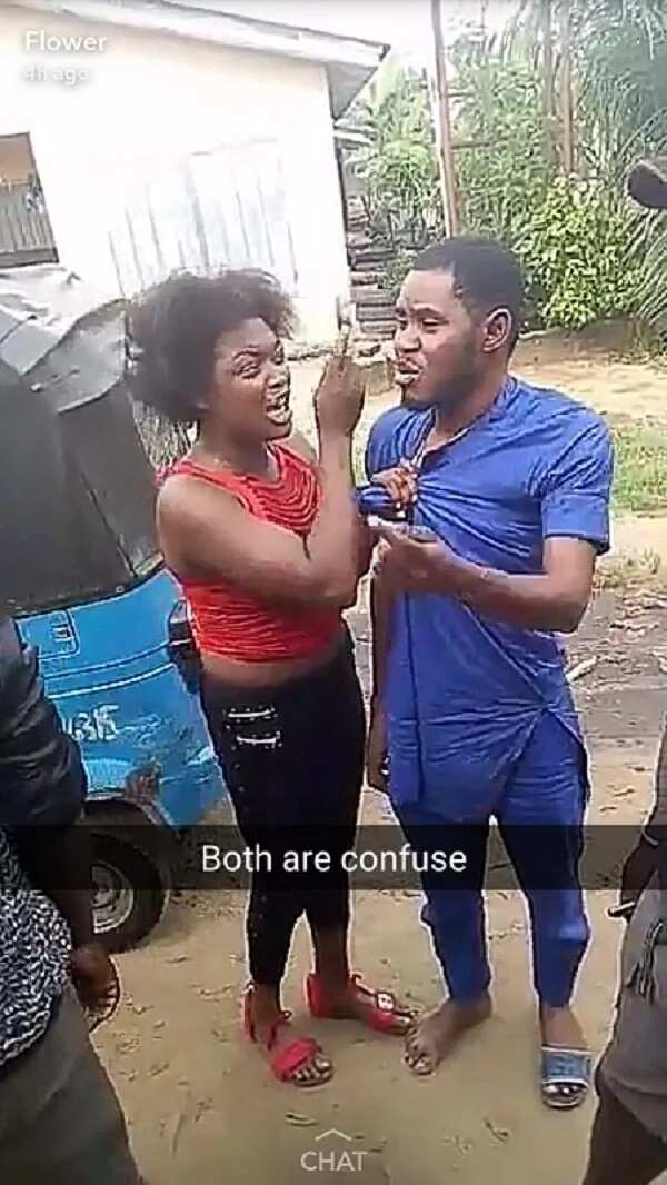 Young man embarrassed in public for refusing to pay ashawo