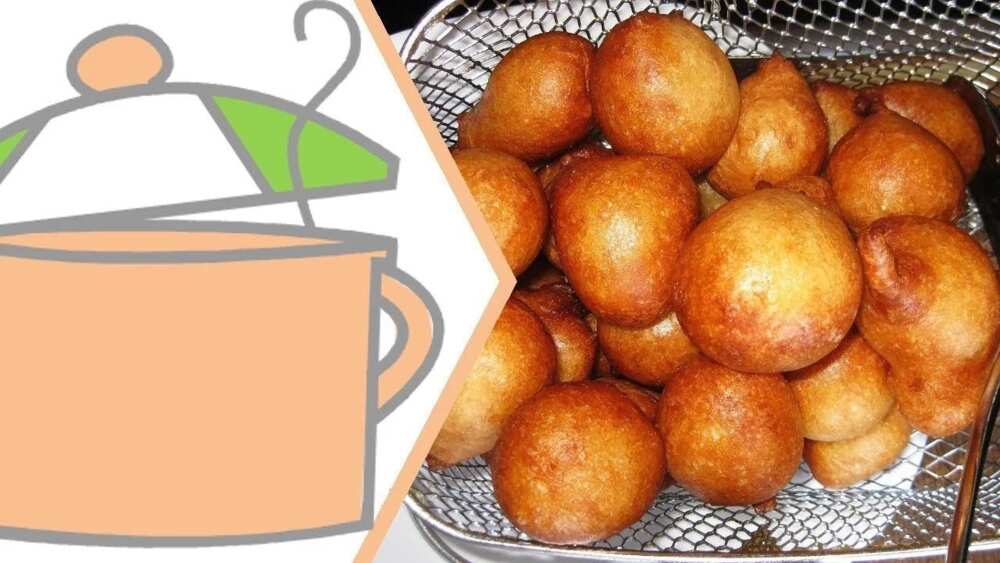 How to make puff puff with milk: ingredients and recipe