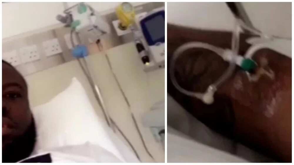 Millionaire Hushpuppi hospitalized, says it's because of 'too much enjoyment' (photos)