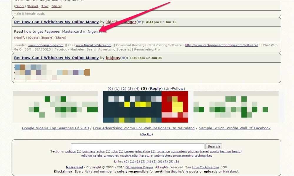 How to post on Nairaland forum