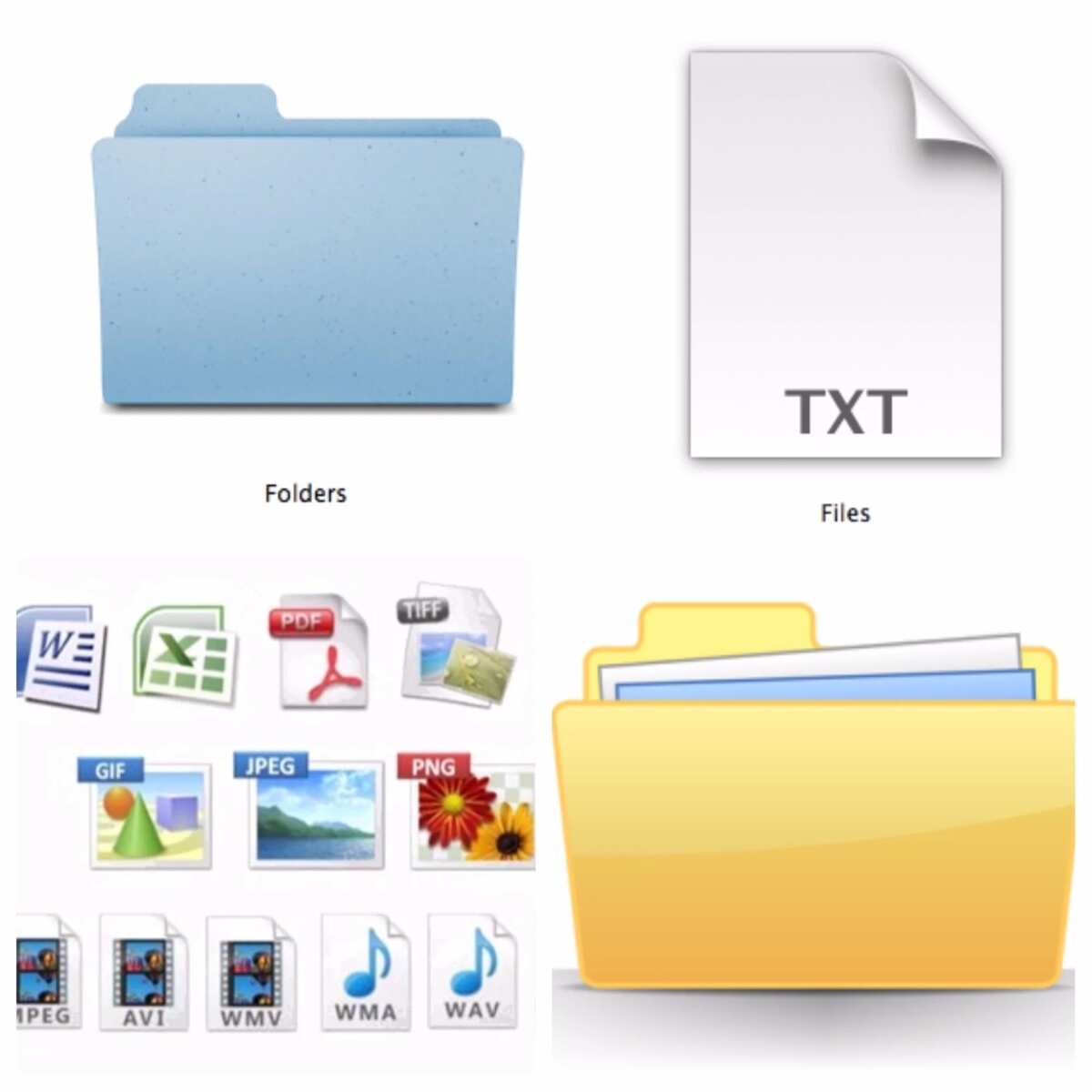 uses of folders in computer