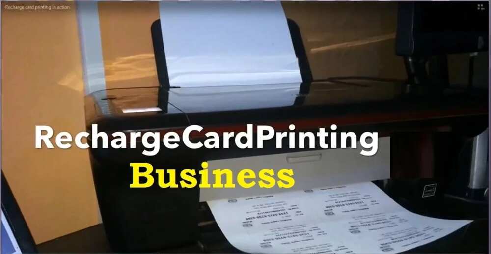 Recharge card printing in Nigeria