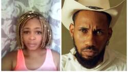Beautiful Nigerian lady begs Phyno to forgive her (video)