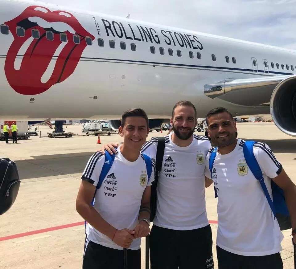 Argentina fly out to Russia for 2018 FIFA World Cup