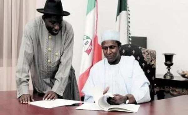 Late Yar'adua and Goodluck Jonathan