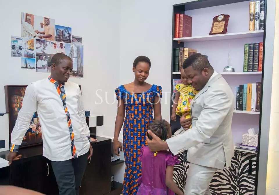 See photos of "lucky" Olajumoke in her new home See photos of "lucky" Olajumoke in her new home